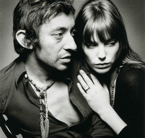 Serge Gainsbourg Et Jane Birkin A La Premiere Du Film Slogan De My