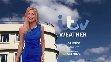 Jo Blythe ITV Granada Weather 09 07 2021 HD YouTube