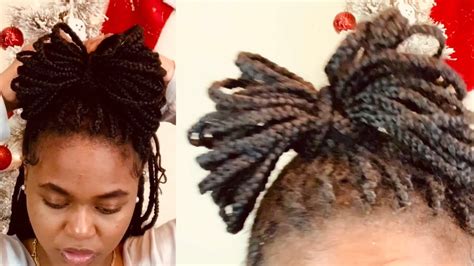 Modern hairstylists came up with a myriad of different interesting ways to make bow hairstyles. BADDIE HAIR BOW HAIRSTYLE ON BOX BRAIDS - YouTube