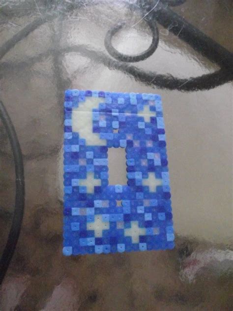 night time light cover by soggy enderman kandi photos on kandi patterns fuse beads perler