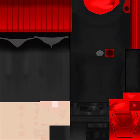 Yandere Simulator Custom Uniform Red All In One Photos