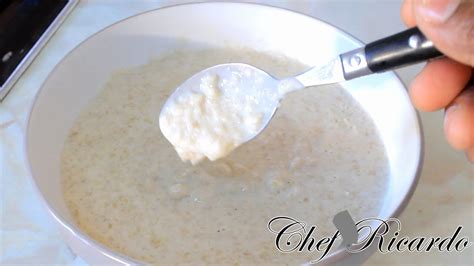 I have a whole video on how to make baked oatmeal as well as 6 delicious baked oatmeal flavors on my youtube channel. How To Make Jamaican Oats Porridge | Recipes By Chef ...