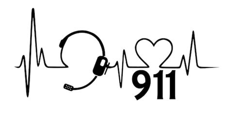 911 Dispatcher Headset And Heartbeat Etsy