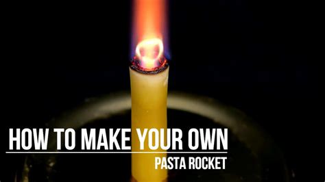 Make Your Own Pasta Rocket Youtube