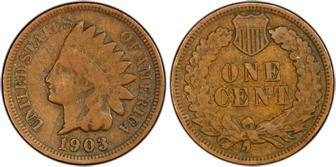 Images Of Indian Cent 1903 1c Bn Pcgs Coinfacts