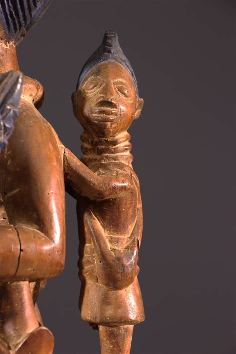 Yoruba Altar 12310 African Statues Tribal Fetish Maternity