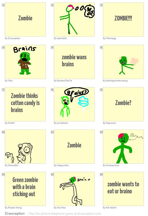 Zombie Drawception