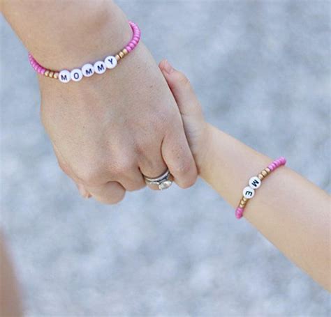 Mommy And Me Bracelet Mommy And Me Outfits Mother Daughter Bracelet