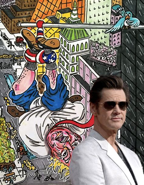 Jim Carrey Says The Political Phase Of His Art Career Is Over Now Hes