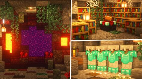 How to make my minecraft game look better? Minecraft: How to Build an Underground Base | Underground ...