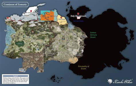 I Edited The Wiki Map With What We Know Of Zemuria So Far Calvard
