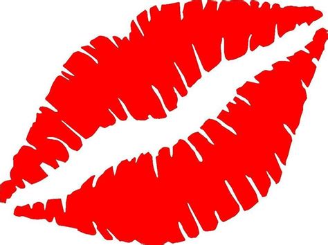 Printable Lips Stencil