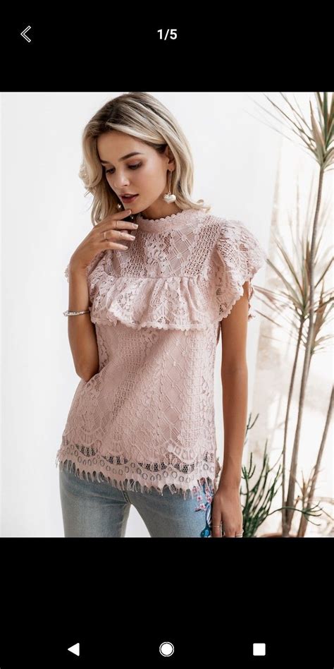 Pin By Mara Anderson On Wardrobe Cleanse Fashion Women Lace Top