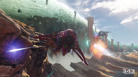 Halo 5s Warzone Looks Epic In New Guardians Screens Halo 5