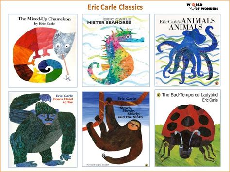 World Of Wonders Eric Carle Collection Over 40 Titles Available