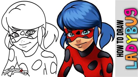 How To Draw Miraculous Ladybug Step By Step Drawing Guide By Dawn My Xxx Hot Girl