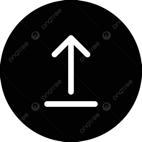 Upload Vector Button Symbol Vector Vector Button Symbol Png And
