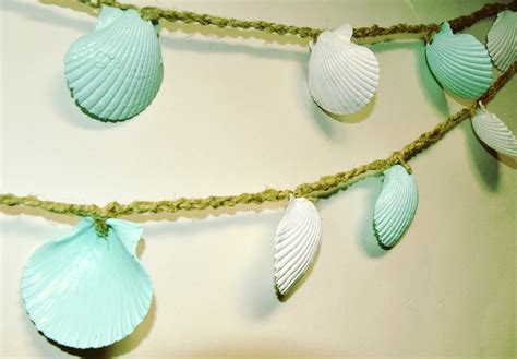 Beach Wedding Garland Seashell Garland Luau Party