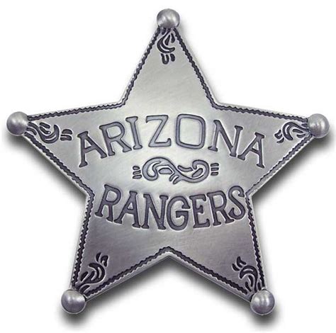 Arizona Rangers Badge The Last Best West