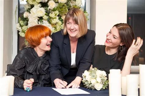 mary portas surprises partner with first uk marriage conversion get west london