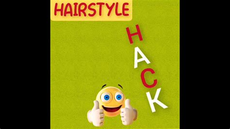 Hairstyling Hack Hairstyle Youtube Youtubeshorts Ytshorts Trending