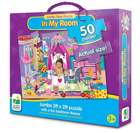 Jumbo Floor Puzzle In My Room Toys 2 Learn