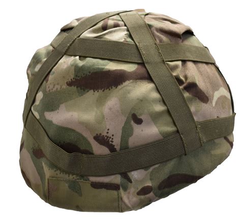British Army Mk6 Gs Combat Kevlar Helmet With Mtp Cover