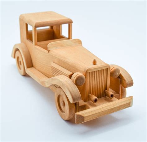 Classic Wooden Toy Car Vintage Toy Wooden Toy Car Antique Etsy