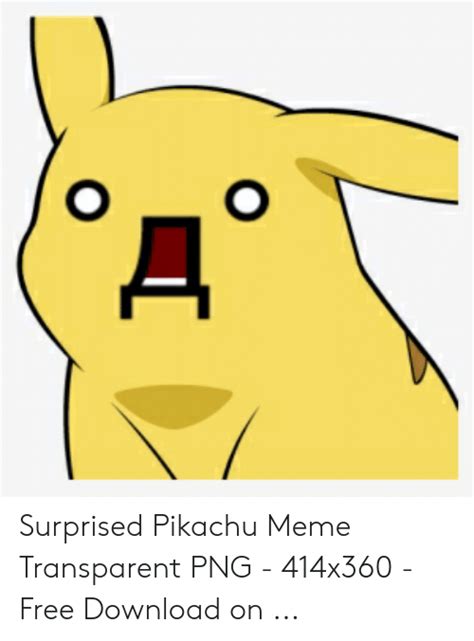 9 Surprised Pikachu Meme Template Free Graphic Design