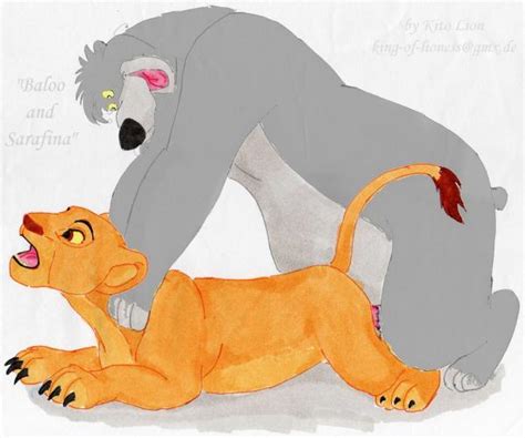 Rule 34 Baloo Crossover Disney Penis Sarafina The Jungle Book The