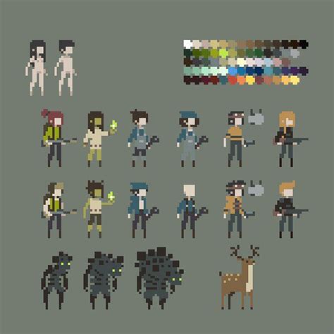 35 Pixel Art Character Sprite Gordon Gallery