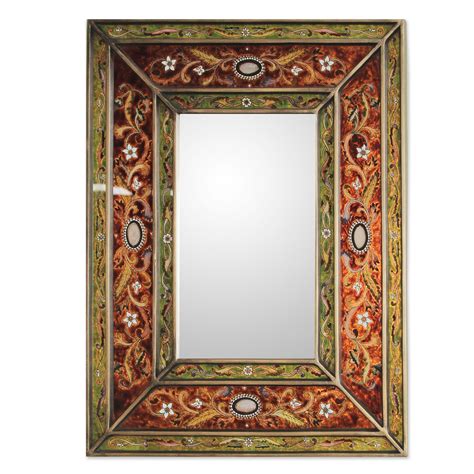 Items feature rope at the top for easy hanging. Antique Wall Mirrors Guide | Best Decor Things