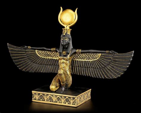 Kathy voted for a review of gods of egypt 2 years, 6 months ago. Egyptian Isis Figure Black-Gold-Egypt Deco Goddess Deity ...