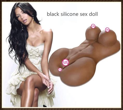 Nave de la gota africano negro muñecas del sexo del silicón para hombre