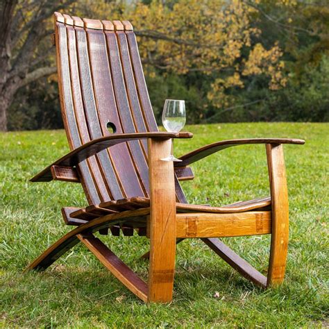 Adirondack Chair Wine Barrel Chairs Wine Barrel Furniture Barrel