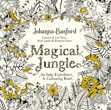 Magical Jungle By Johanna Brasford Coloring Pages For Adults