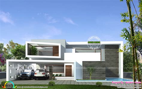 Ultra Modern 4 Bedroom 3000 Sq Ft Home Kerala Home Design And Floor