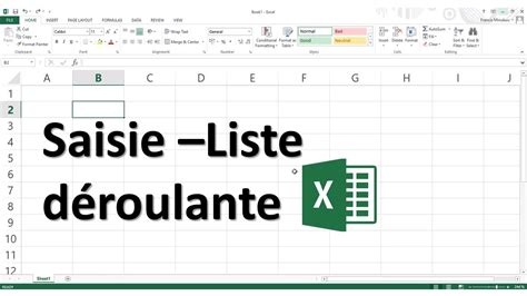 Saisie de données sur Excel questions à choix multiples Liste