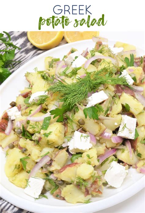 Everybody says how good the roast or the dessert is, but the potatoes are never mentioned. Greek Potato Salad {a Healthy, Delicious Recipe Idea}