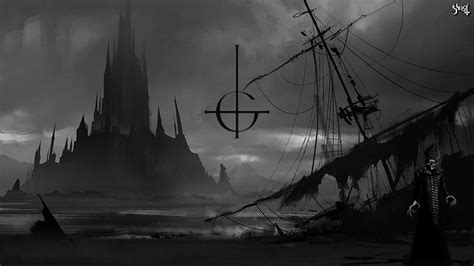 Wallpaper Sailing Ship Vehicle Castle Shipwreck Ghost B C Ghost