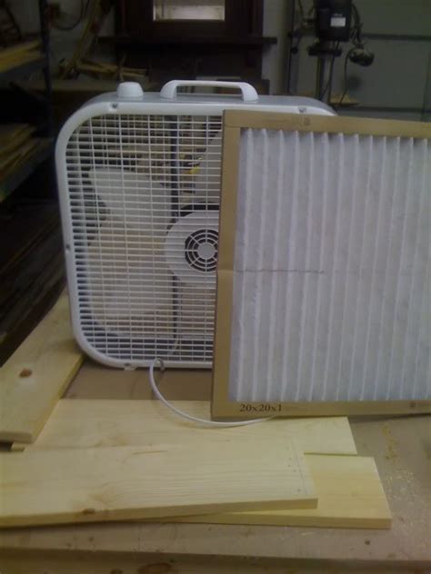 Diy Woodshop Air Filtration Shop Made Air Filter