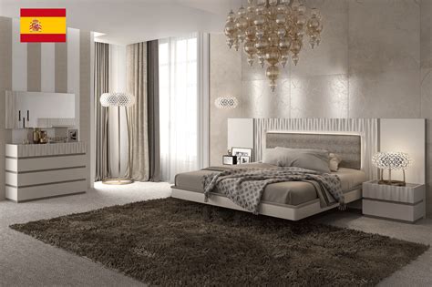 Marina Taupe Bedroom Modern Bedrooms Qs And Ks Bedroom Furniture