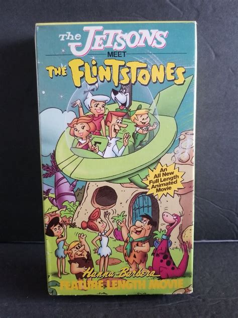 The Jetsons Meet The Flintstones Vhs Hanna Barbera Ebay
