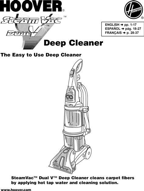 Hoover F7227 900 User Manual Steam Vac Manuals And Guides L0905361