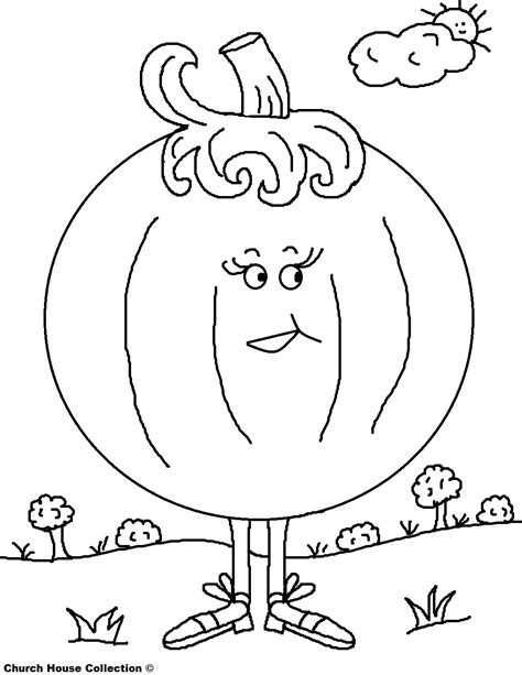 Get flower garden coloring pages and make this. Church House Collection Blog: Free Printable Pumpkin ...