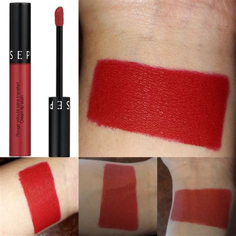 Sephora Collection Cream Lip Stain Liquid Lipstick In Electric Ruby