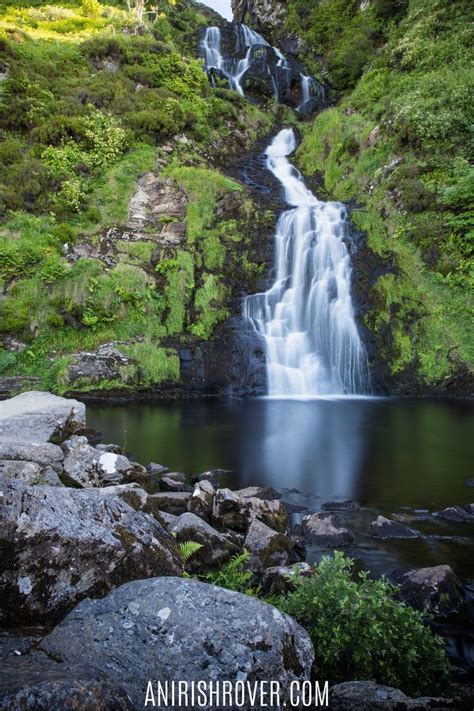 Ireland Travel Stunning And Secret Waterfalls In Donegal For Solo