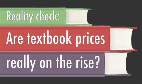 Reality Check Are Textbook Prices Really On The Rise The Baker Orange