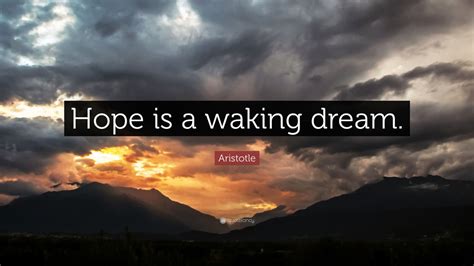 After three months tangled in his sheets, they went back to their lives. Aristotle Quote: "Hope is a waking dream." (21 wallpapers ...