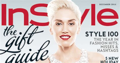 Gwen Stefani Rocks Gorgeous Throwback Look On Instyle Cover Says Shes